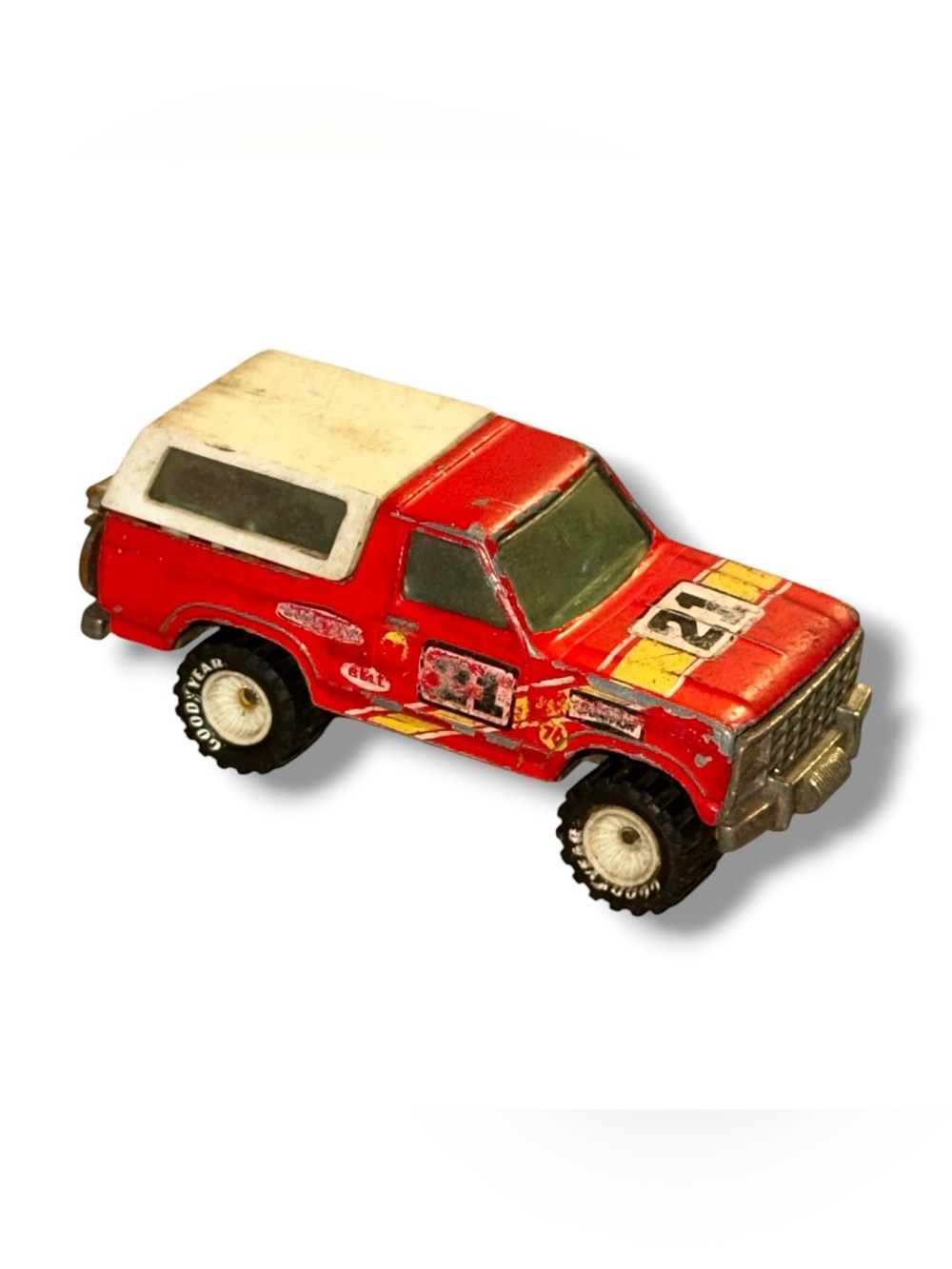 Hot Wheels Real Riders 1980 #21 Ford Bronco Diecast Truck